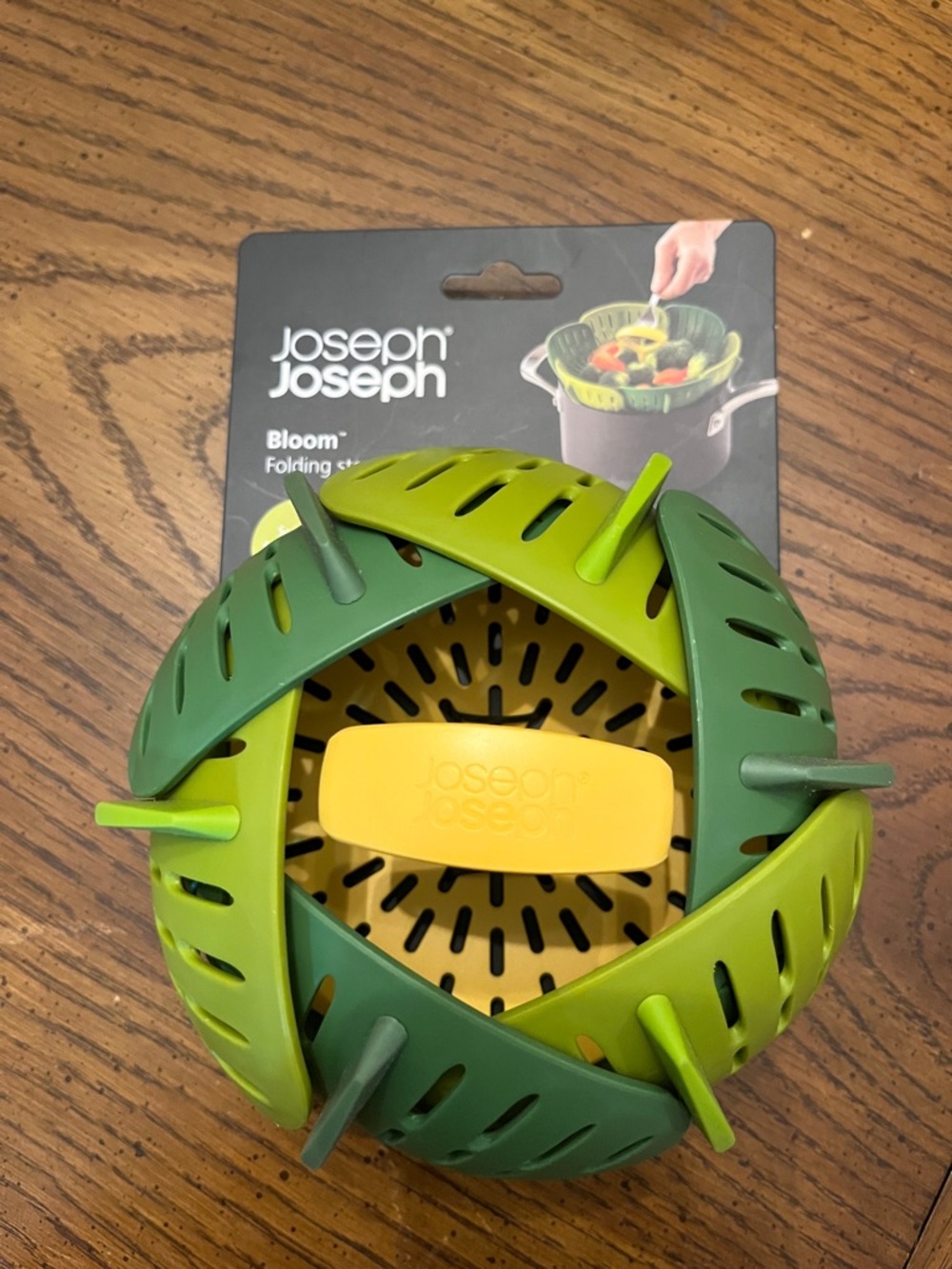 Joseph Joseph Bloom‎ Folding Steamer - Green